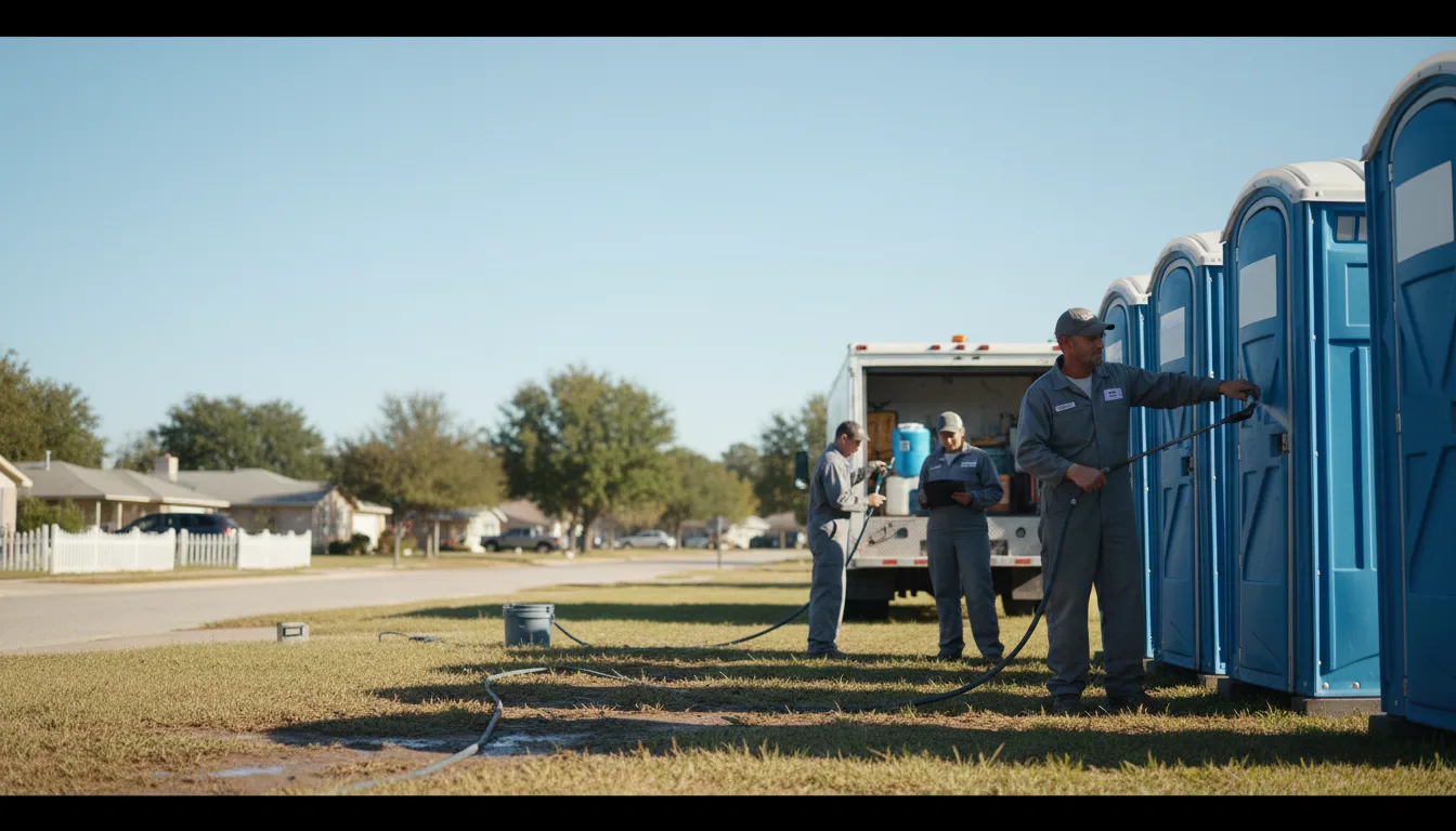 Long-Term Portable Toilet Rental in Rentiesville, OK near me